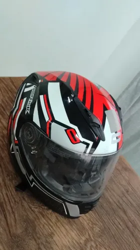 Capacete Norisk 56 bem conservado 