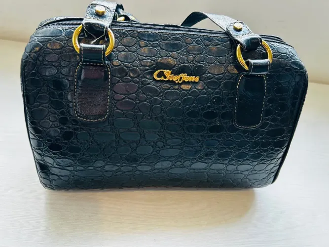 Bolsa de mão Carmen Steffens preta