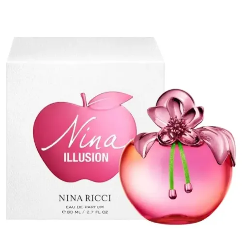 Perfume Nina Ricci Illusion Feminino 80ml Edp Selo ADIPEC