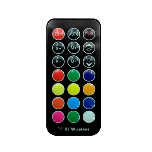 Controle para Controladora ARGB 5V *6 Pinos Black - WZetta