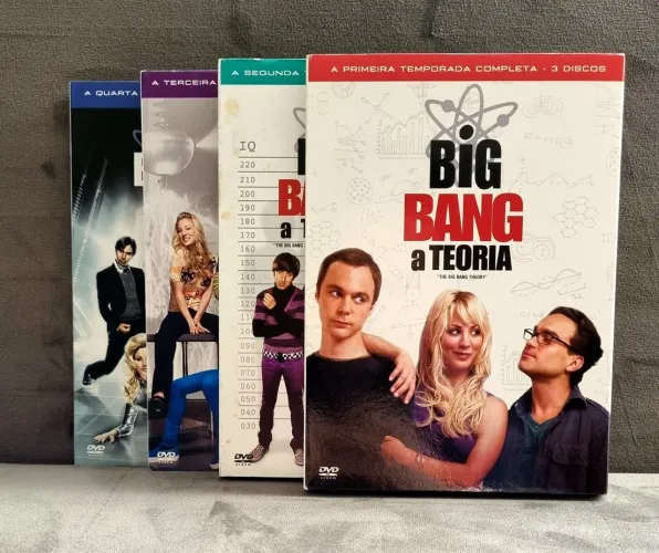 Coleção DVDs The Big Bang Theory - 4 Temporadas