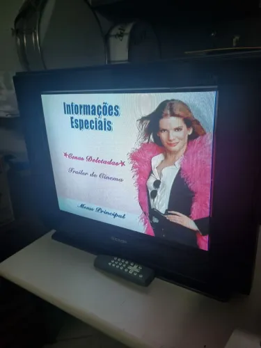 Tv tubo semp 20" com controle