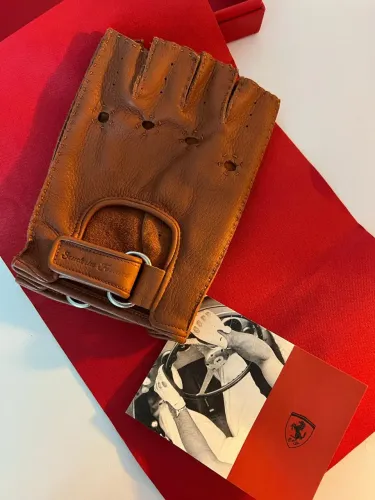 Luvas de Couro Scudería Ferrari