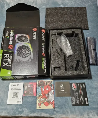 Caixa geforcer MSI 2070 super Gaming X (sem a placa de video)