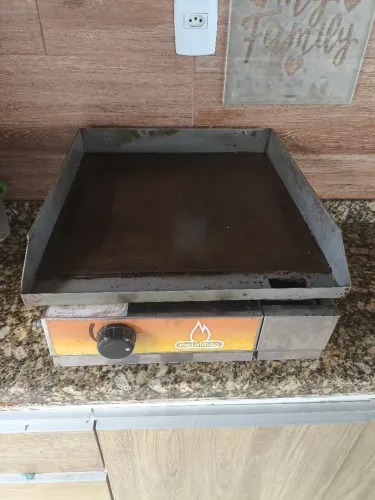 CHAPA PARA LANCHES A GÁS