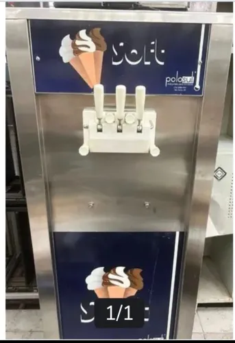 Máquina de sorvete, milkshake, casquinha, cascão e sundae