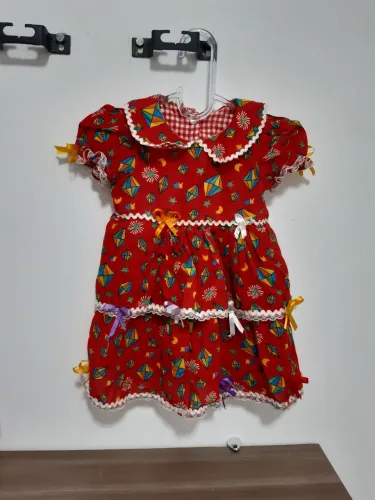 Vestido Infantil Festa Junina