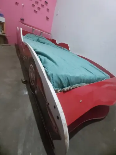 CAMA SOLTEIRO FORMA DE CARRO MASCULINO