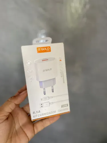 Carregador de iPhone A?Gold 30w -ENTREGA A DOMICÍLIO 