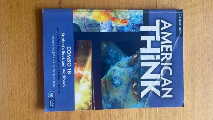 Ver mais informações Livro didático inglês American Think Combo 1B Cambridge