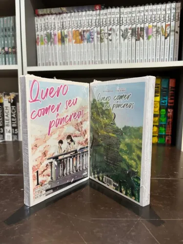 Quero comer seu pâncreas vol.1 e 2 R$40