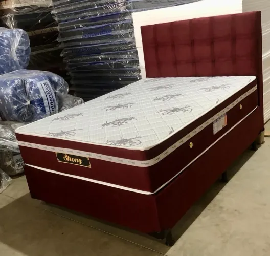 Cama Box Casal Strong - Novo