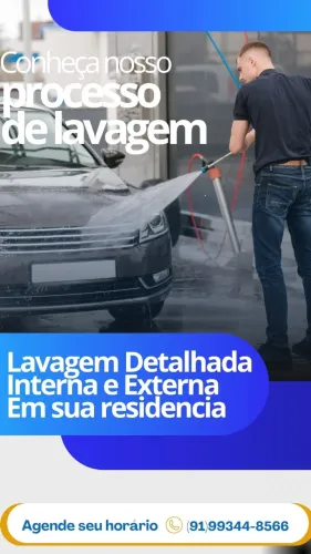 Higienização interna e Externa de Carros