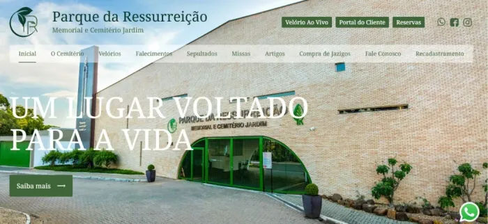 JAZIGO - CEMITÉRIO PARQUE JARDIM DA RESSUREIÇÃO