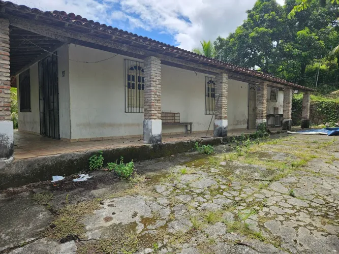 Sítio com casa e área verde em Nazaré das farinha