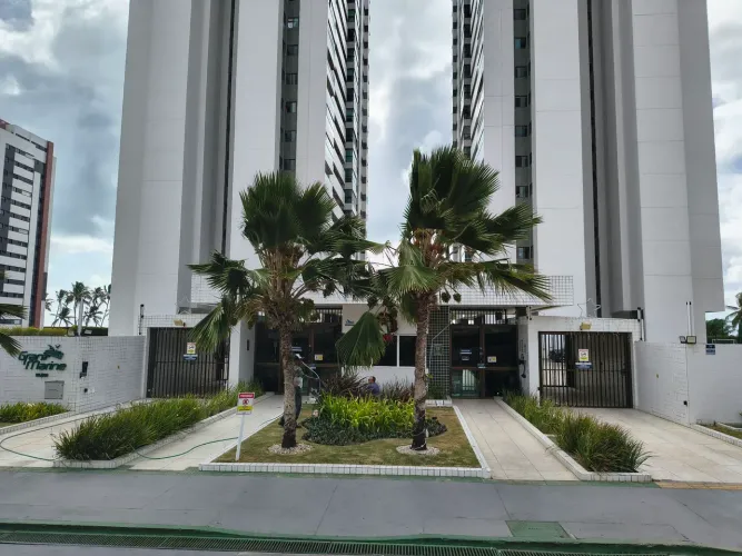 Alugo apartamento no Gran Marine, 3/4, sendo 01 suíte, mobiliado e linda área de lazer