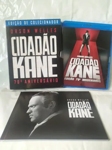 Bluray box cidadão kane edição 70 aniversário