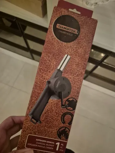 Soprador Manual para Carvão Tramontina Churrasco