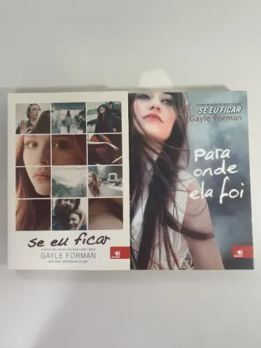 Livros - Se eu Ficar e Para onde ela foi