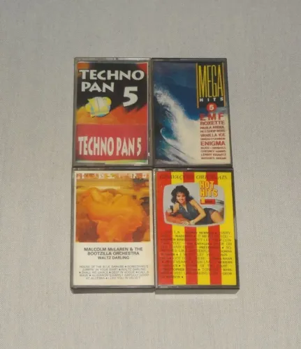 Fitas Cassete Flash House , Rap ,Reggae e Rock