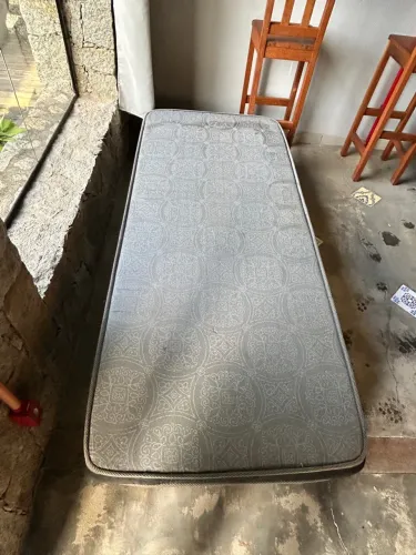 Conjunto Box Cama Auxiliar + Colchão Solteiro