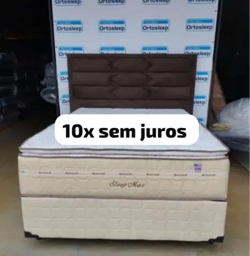 Cama box colchão e base NovA 