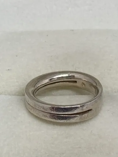 anel de prata tamanho 10