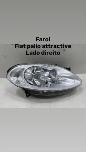 Farol Fiat Palio Attractive - Lado Direito rec