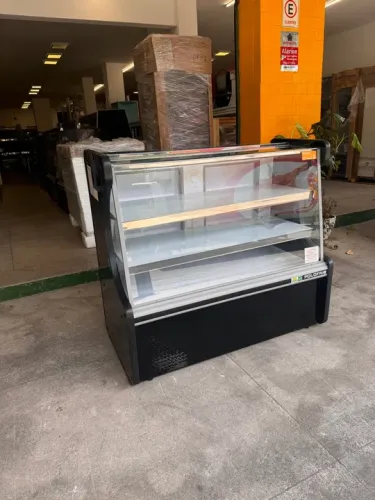 Balcão refrigerado para frios e laticínios- tamanho 1,25m - marca polofrio 