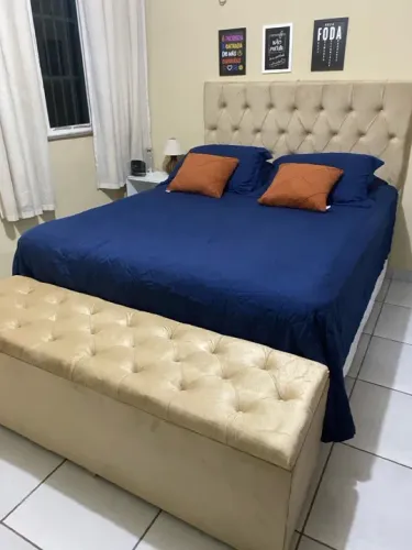 Kit de cama casal (Cabeceira + Baú) apartir de R$500