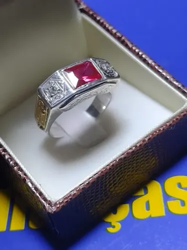 Anel Formatura prata com Simbolo ouro 18k Todos os Cursos