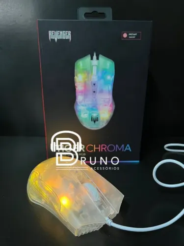 Mouse Gamer RGB Iluminado - Revenger