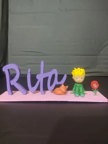 Placa 3D, letreiro personalizado, nome em 3D com imagem em resina 3D 