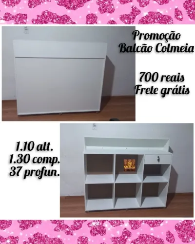 Balcão Colmeia - Promoção!
