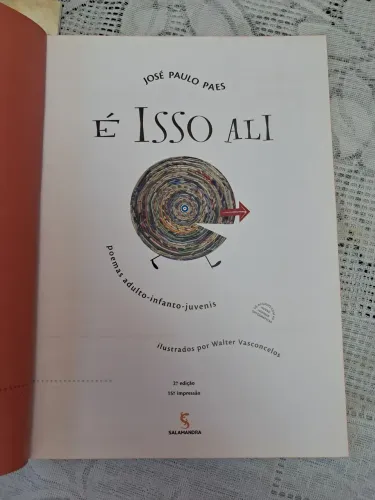 Livro É Isso Ali - José Paulo Paes