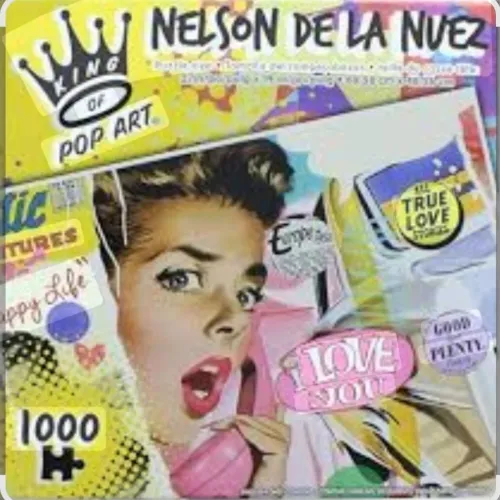 Quebra-cabeça Pop Art Nelson De La Nuez