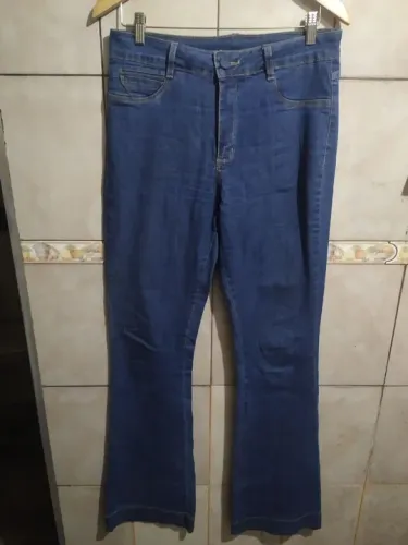 Calça Flare Jeans Azul - Sawary 