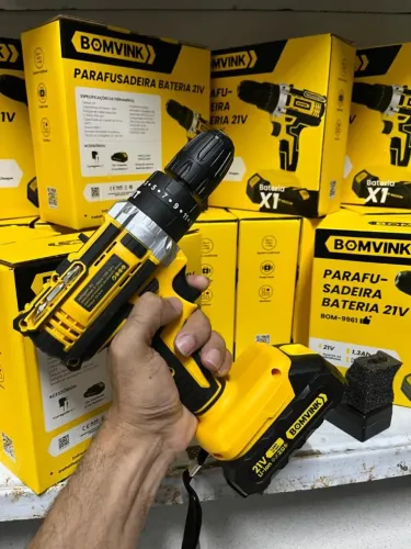 Parafusadeira 21v Uma Bateria
