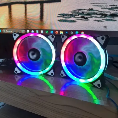Cooler Fan Rainbow: Dê um toque de estilo ao seu setup