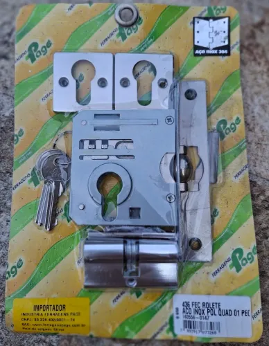 Fechadura 436 Fec Roletê Aço Inox Page