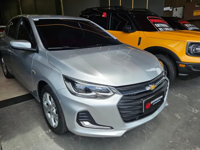 ZERO DE ENTRADA! ONIX PLUS PREMIER 1.0 TURBO 2020 TOP DE LINHA NA GARANTIA DE FÁBRICA 