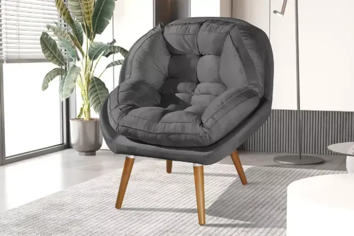 Poltrona Para Sala E Recepção Confortável