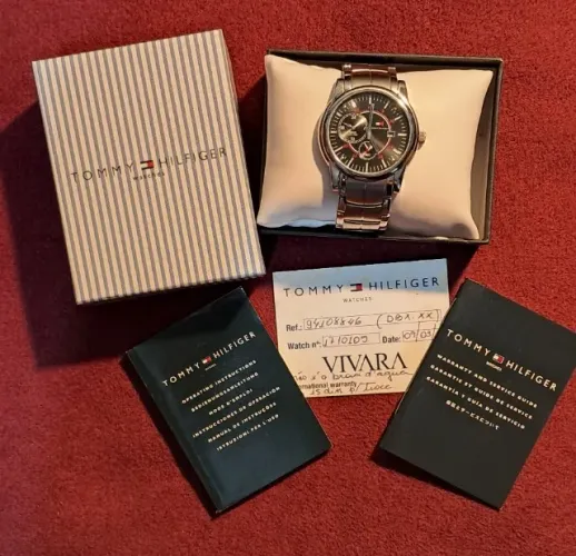 REOLÓGIO - TOMMY HILFIGER - ORIGINAL COM CERTIFICADO