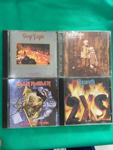CDs de Rock e Metal Clássico / Deep Purple - Iron Maiden - Pain of Salvation