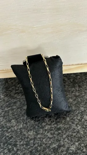 Pulseira banhada a ouro