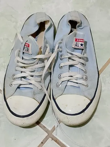 tênis azul num 35 ALL star converse