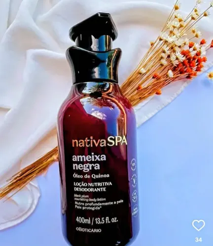 Hidratante Corporal Nativa SPA Ameixa Negra 400ml