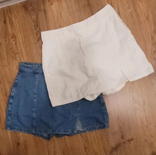 Kit 2 Shorts Saia C&A, Tamanho 38.