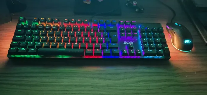 Teclado mecânico acer nitro