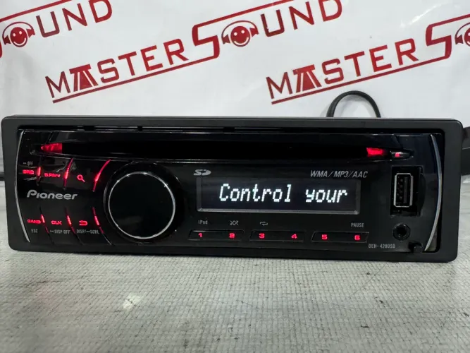 Cd usb sd rádio Bluetooth Pioneer deh-4280sd seminovo 4 rca e na oferta